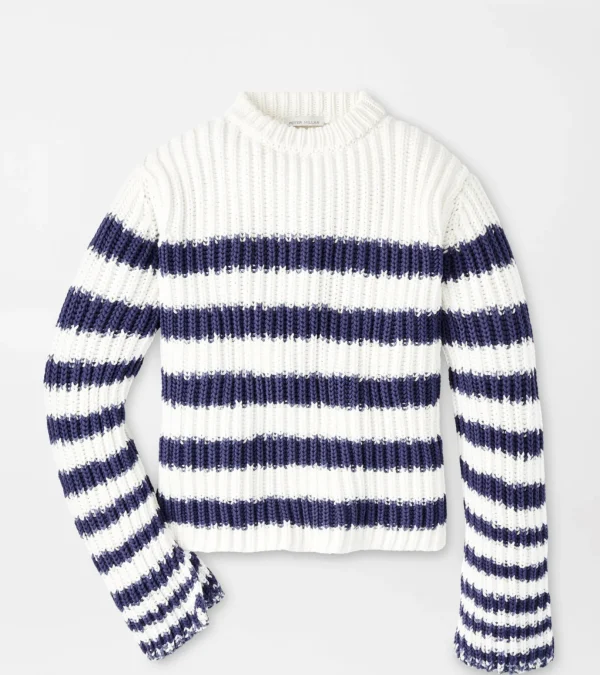 Alek Wide Sleeve Stripe Sweater