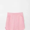 Alice Geo Petal Hem Skort