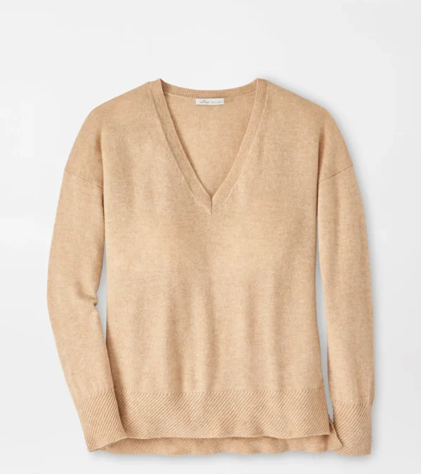 Artisan Crafted Cashmere V-Neck Sweater