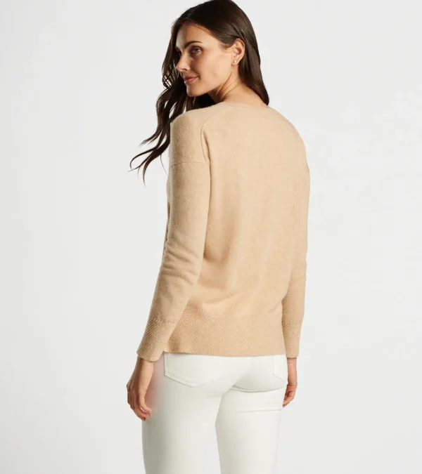 Artisan Crafted Cashmere V-Neck Sweater