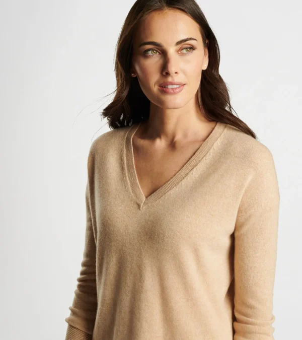 Artisan Crafted Cashmere V-Neck Sweater