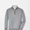 Autumn Crest Suede Trim Quarter-Zip