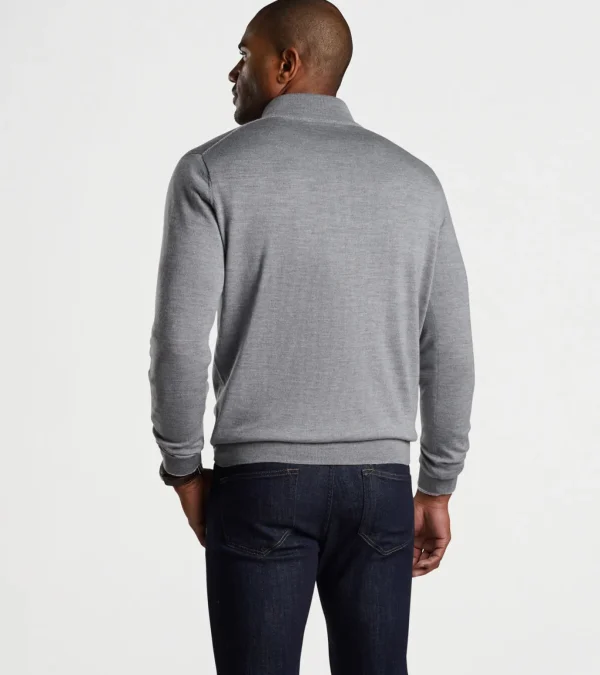 Autumn Crest Suede Trim Quarter-Zip