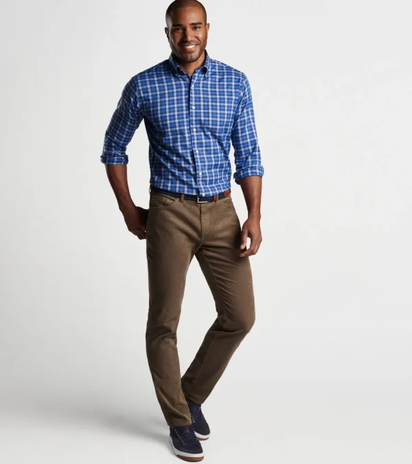 Becket Cotton-Stretch Sport Shirt