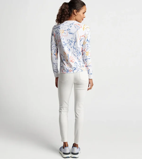 Birdie Multi Floral Sport Sweatshirt