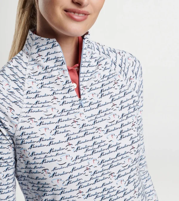 Birdie Print Raglan Sleeve Perth Layer