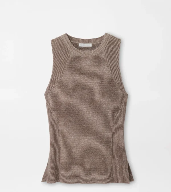 Campbell Ottoman Rib Sleeveless Sweater