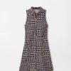 Carner Houndstooth Print Sport Dress