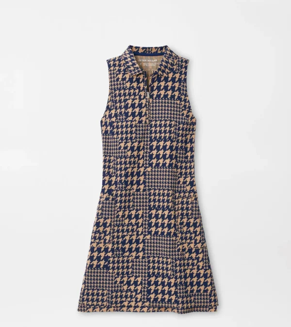 Carner Houndstooth Print Sport Dress