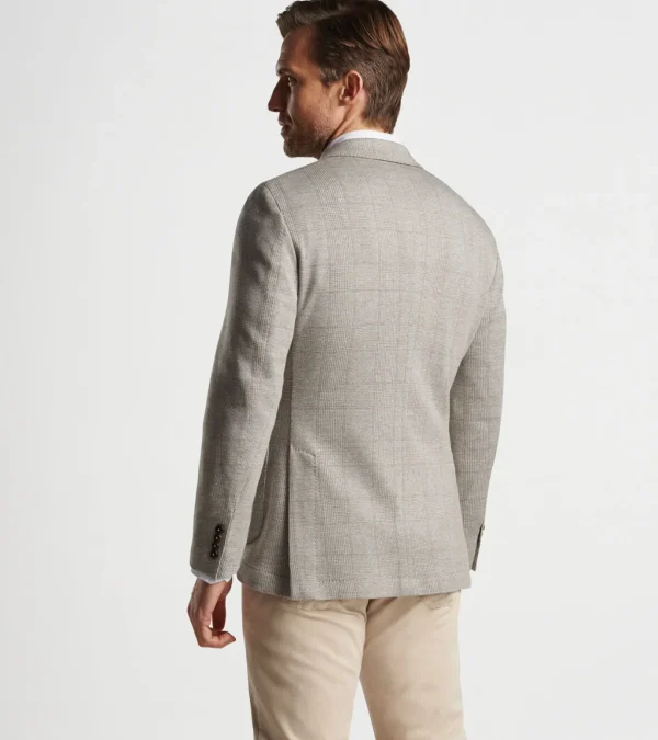 Carova Jersey Houndstooth Soft Jacket