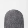 Cashmere Rib Beanie