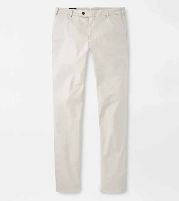 Concorde Garment-Dyed Flat-Front Trouser