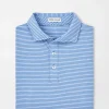 Crown Comfort Cotton Polo Trip Stripe