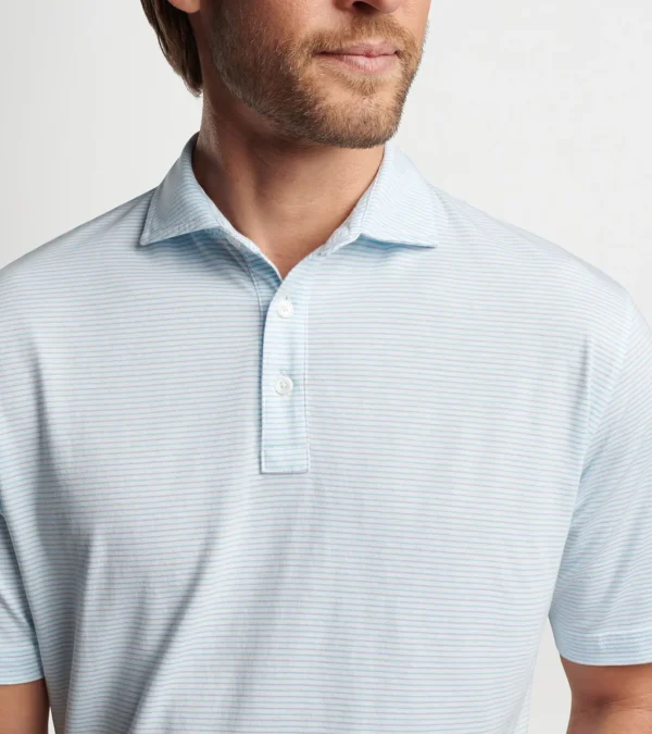 Crown Comfort Cotton Polo Range Stripe