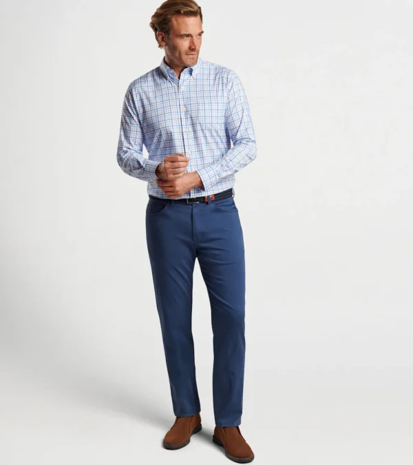 Cutler Cotton-Stretch Sport Shirt