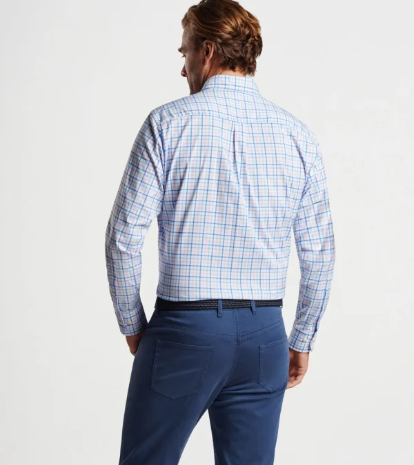 Cutler Cotton-Stretch Sport Shirt