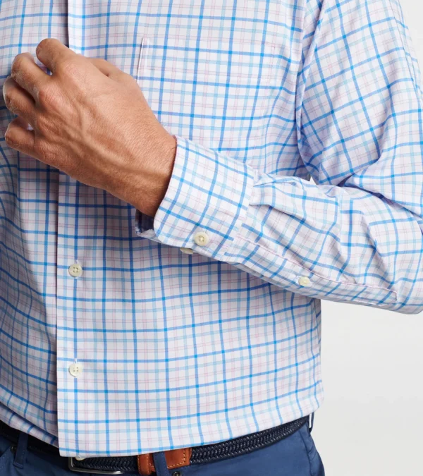 Cutler Cotton-Stretch Sport Shirt