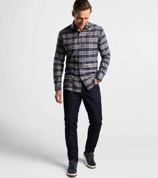 Davol Italian Flannel Sport Shirt