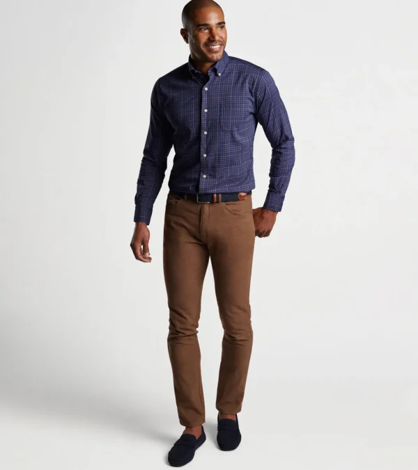 Fenton Cotton-Stretch Sport Shirt