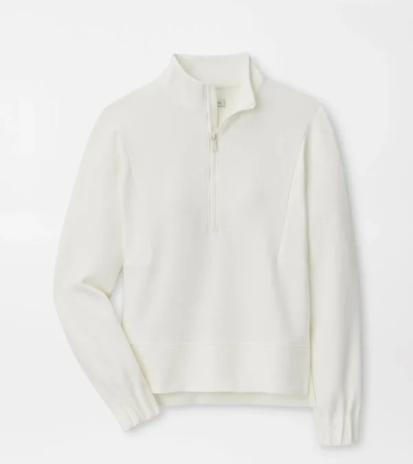 Flora Knit Half-Zip Pullover