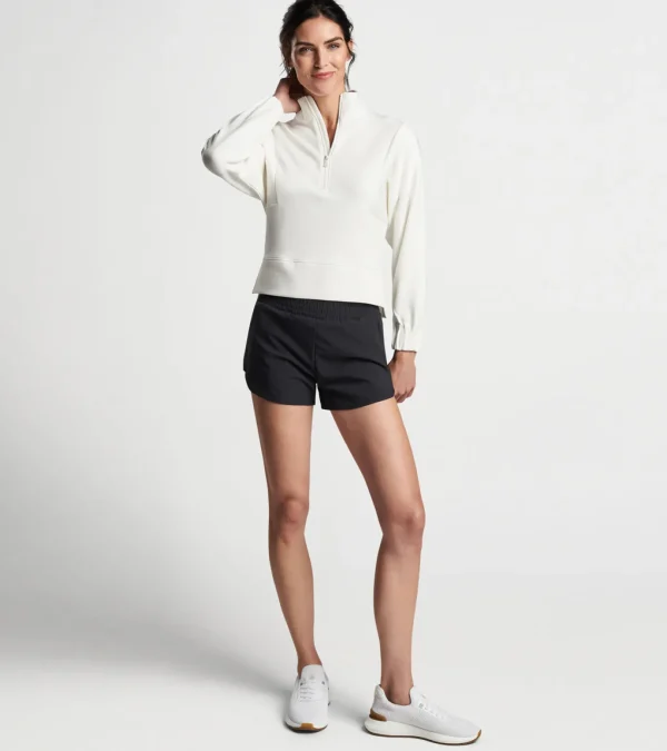 Flora Knit Half-Zip Pullover