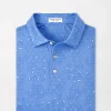 Geo Paisley Performance Jersey Polo