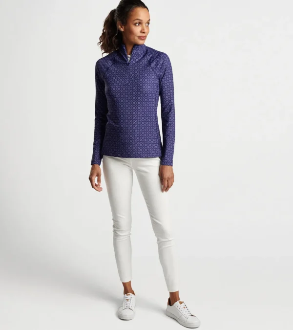 Geo Raglan-Sleeve Perth Layer