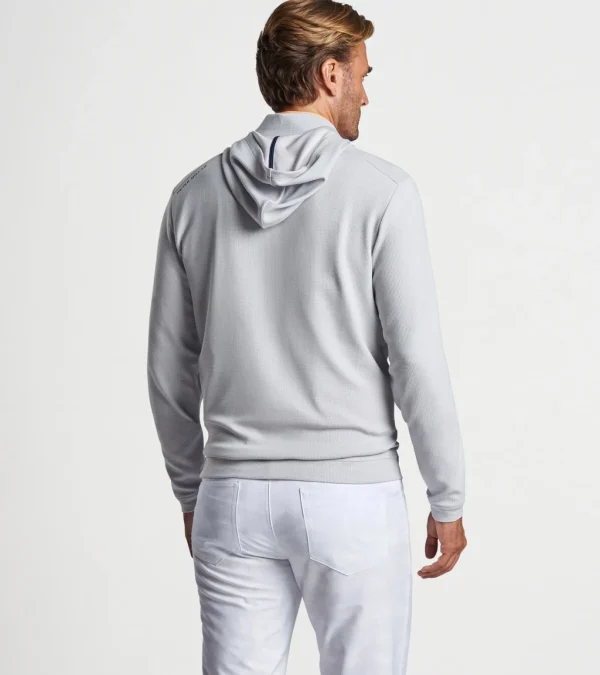 Grid Performance Half-Zip Hoodie