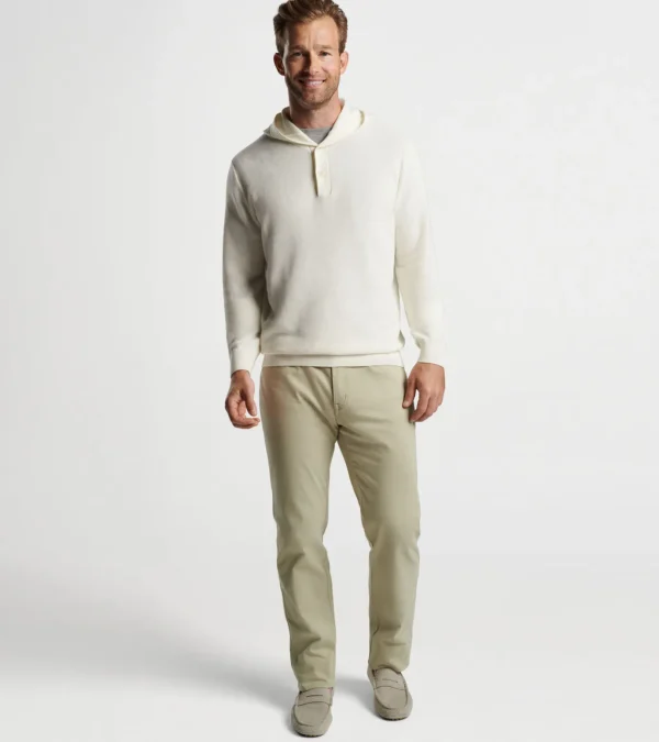 Hickory Henley Hoodie Sweater