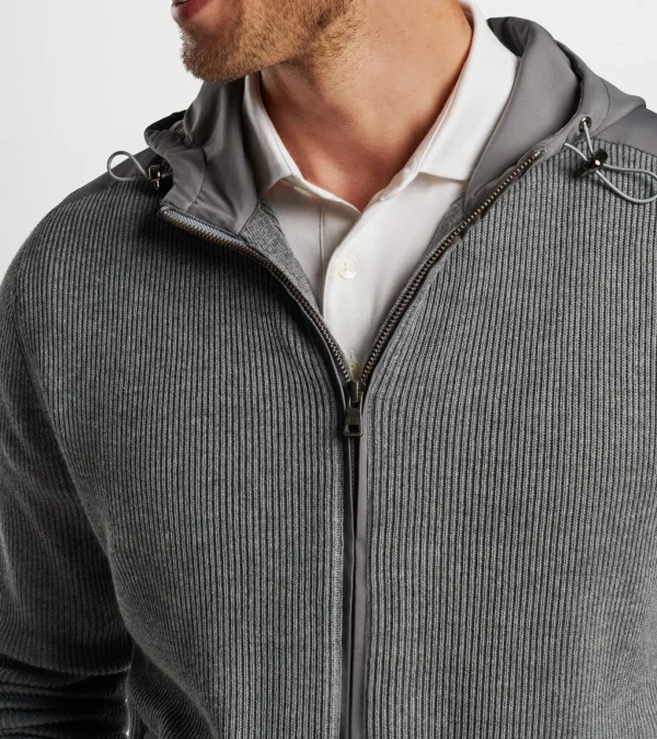 Holdridge Hybrid Full-Zip Cardigan