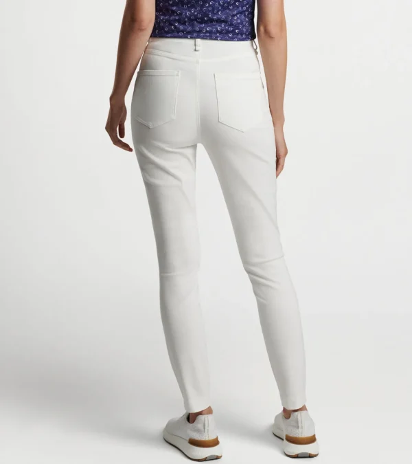 Karlie Stretch Sateen High Rise Pant