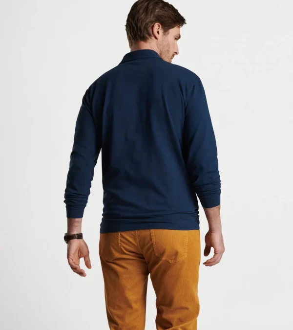 Lava Wash Long-Sleeve Polo