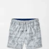 Logo Camo Swim Trunk