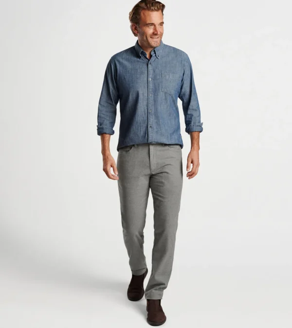 Mountainside Flannel Five-Pocket Pant