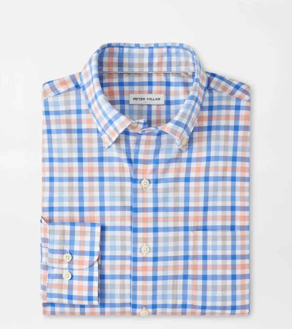 Orin Cotton-Stretch Sport Shirt