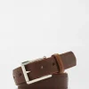 Pebble Bison Belt