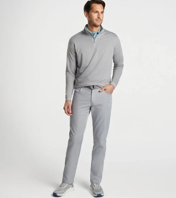 Perth Mélange Performance Quarter-Zip