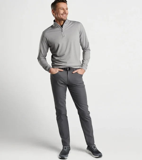 Perth Mélange Performance Quarter-Zip