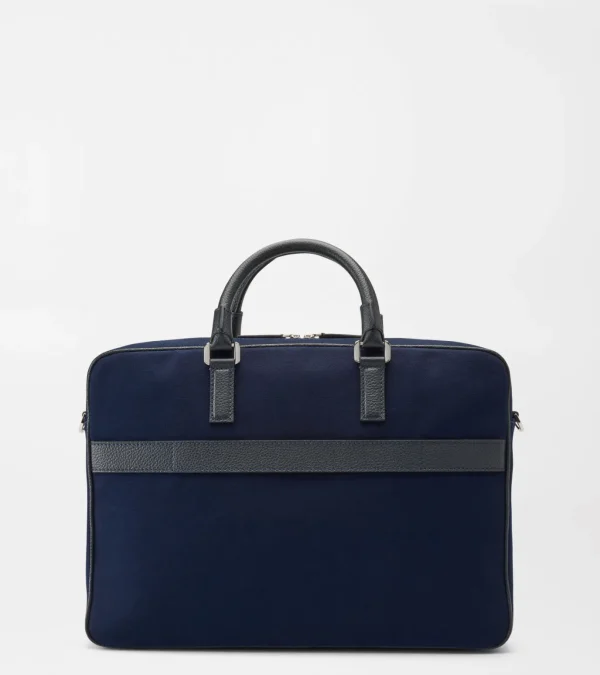 Peter Millar X Serapian Briefcase