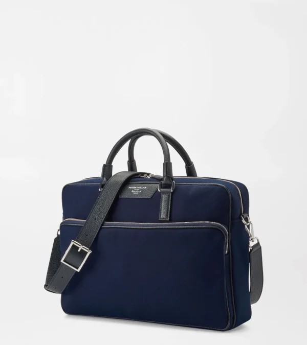 Peter Millar X Serapian Briefcase