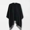 Pure Cashmere Woven Cape