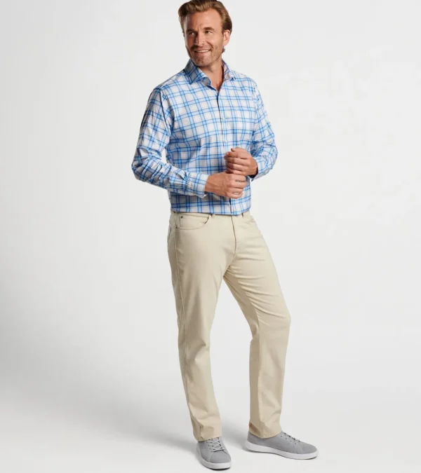 Rex Cotton-Stretch Sport Shirt