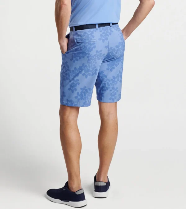 Shackleford Abstract Floral Performance Hybrid Short