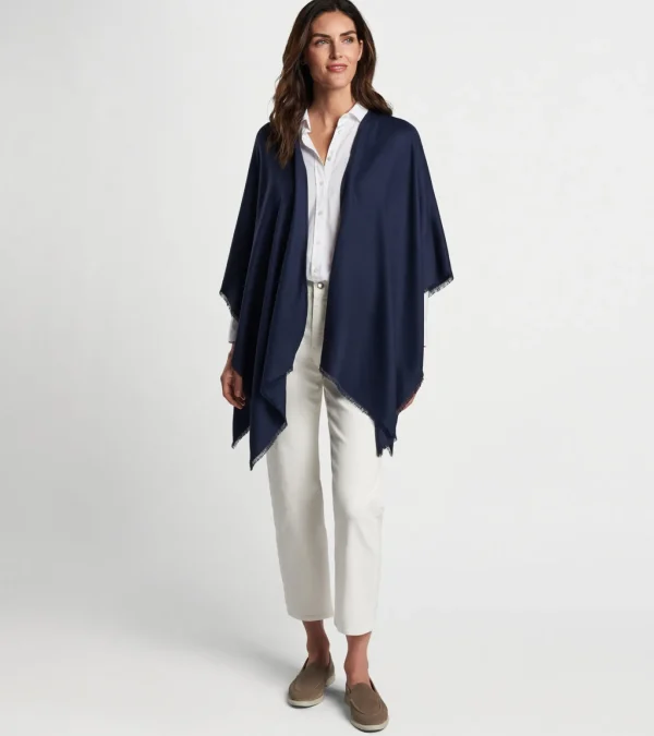 Silk Cashmere Cape