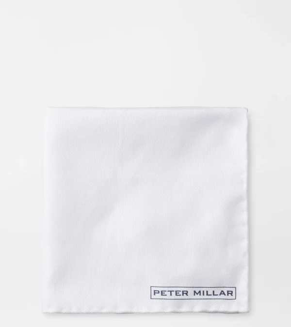 Solid Oxford Pocket Square