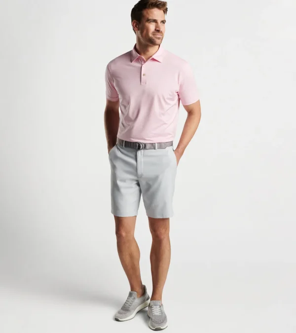 Solid Performance Jersey Polo (Sean Self Collar)