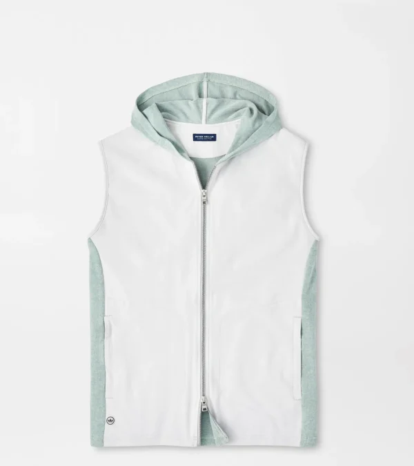 Solstice Performance Hybrid Full-Zip Hoodie Vest