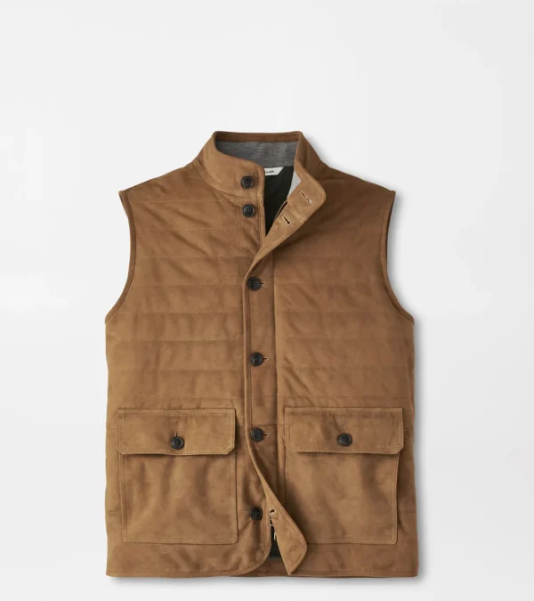 Suede Greenwich Vest