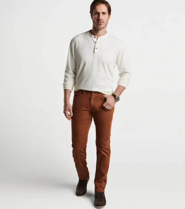 Superior Soft Corduroy Five-Pocket Pant