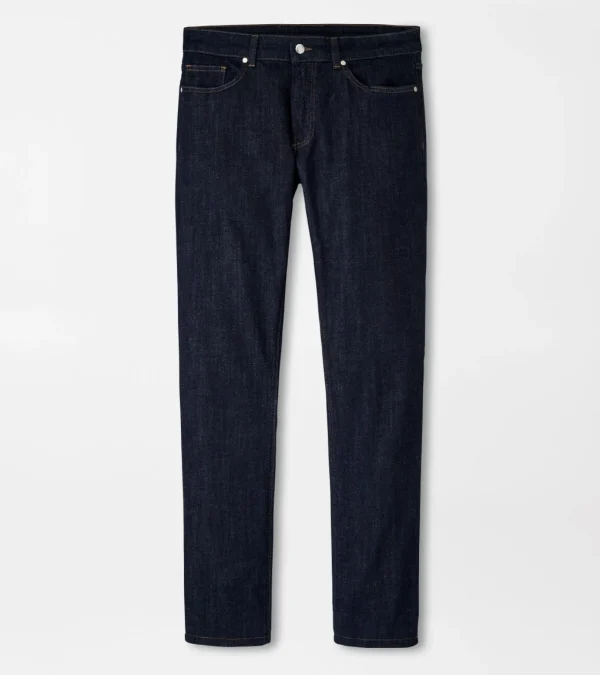 Vintage Washed Five-Pocket Denim